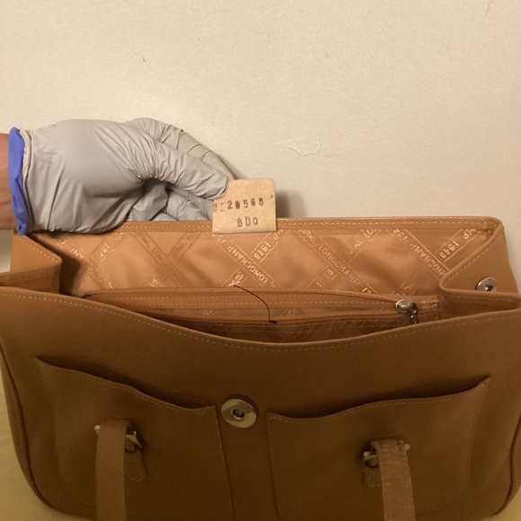 LONGCHAMP LEATHER HANDBAG - Picture 6 of 11